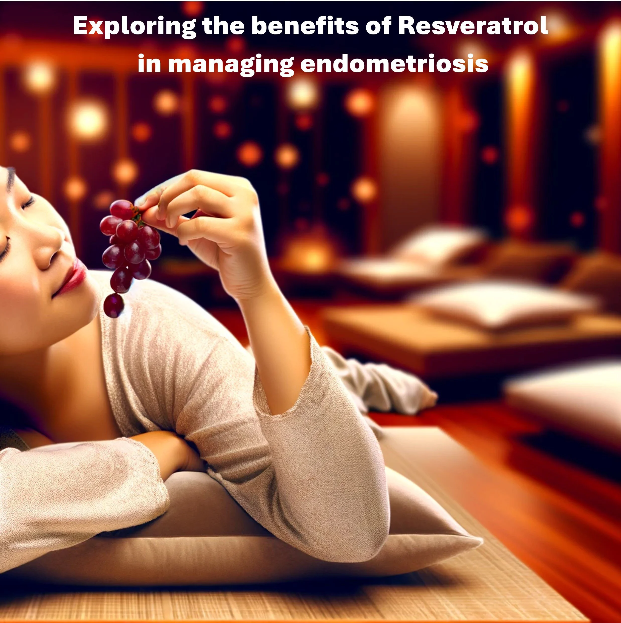 Exploring the benefits of Resveratrol in managing endometriosis.